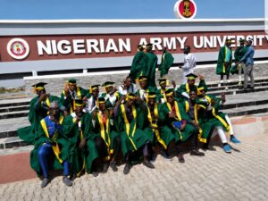 Graduating students of NAUB