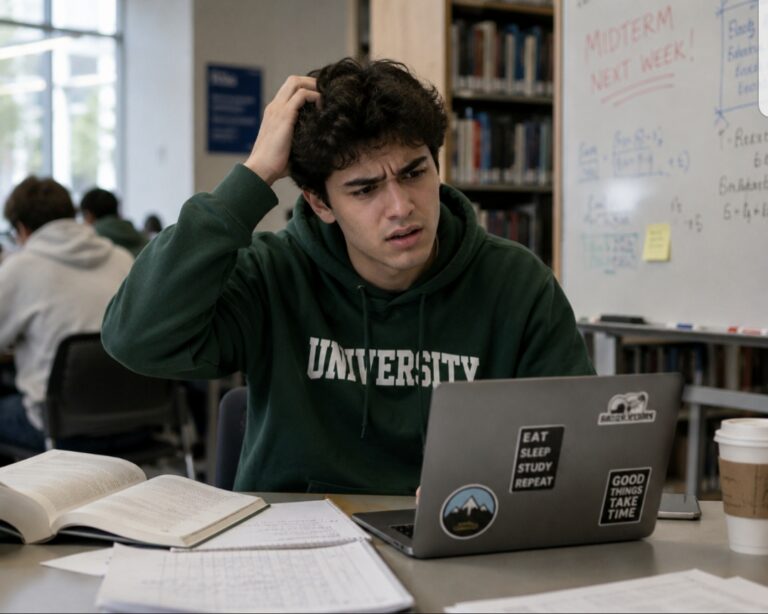 A confused University student